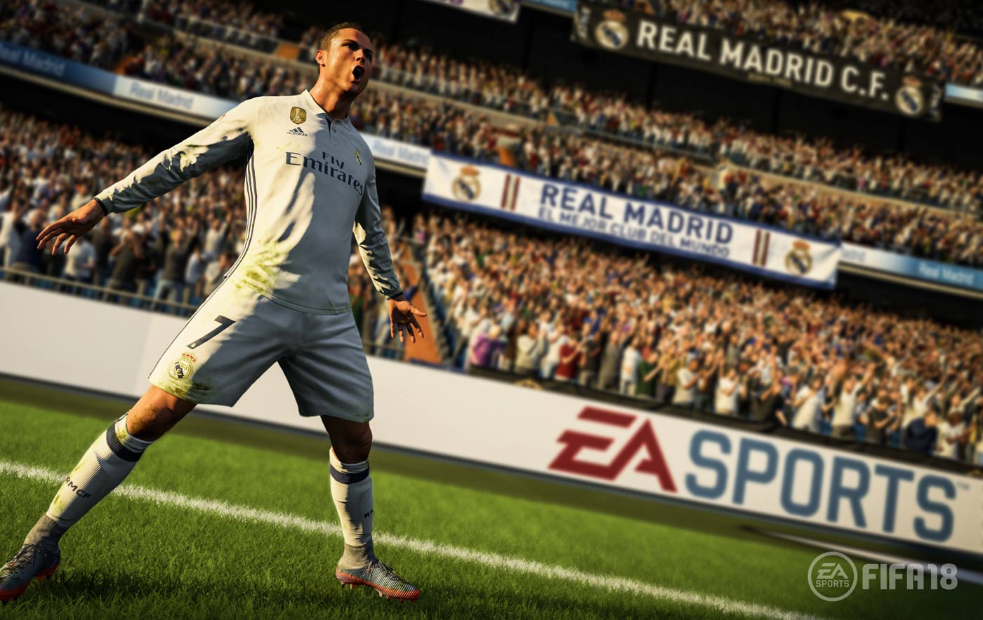 VIDEO: Christiano Ronaldo schittert op nieuwe cover FIFA18