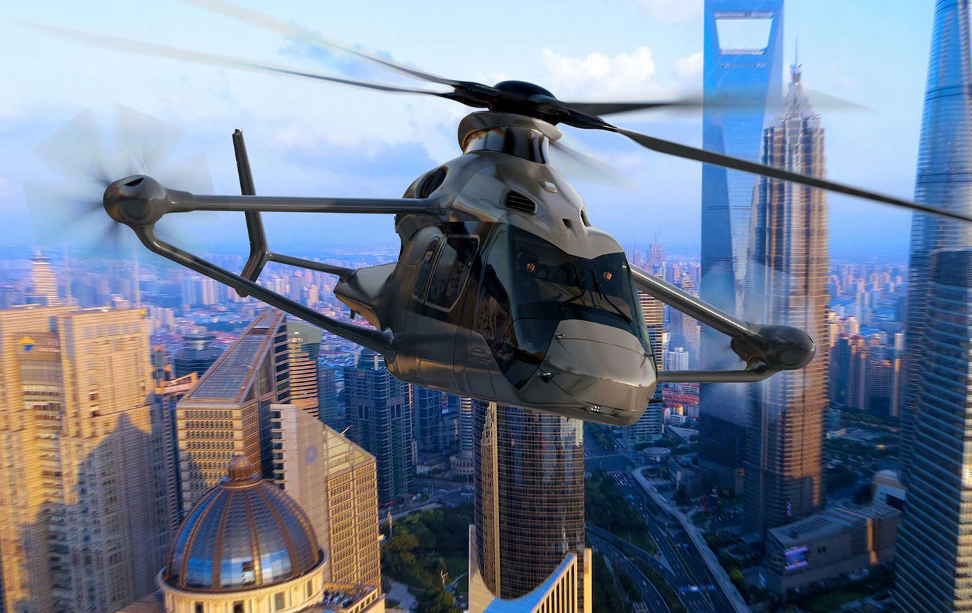 Vliegen in stijl met de Airbus Racer Helikopter