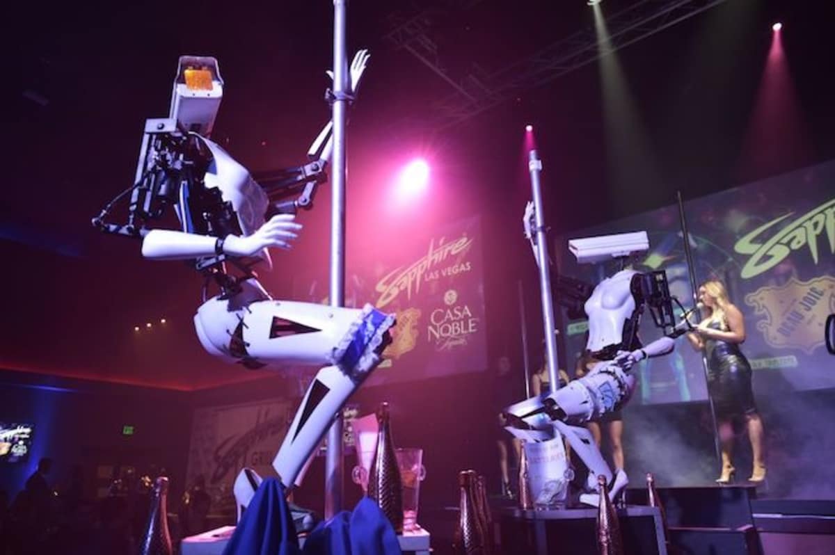 Strippende robots maken de toekomst nóg bizarder