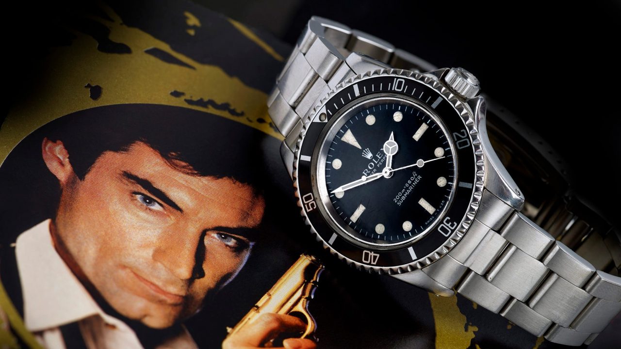 De laatste Rolex die ooit gebruikt werd in een James Bondfilm binnenkort te koop De laatste Rolex die ooit gebruikt werd in een James Bondfilm binnenkort te koop